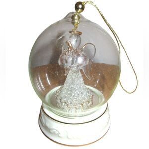 The San Francisco music box company musical ornament candlelight angel